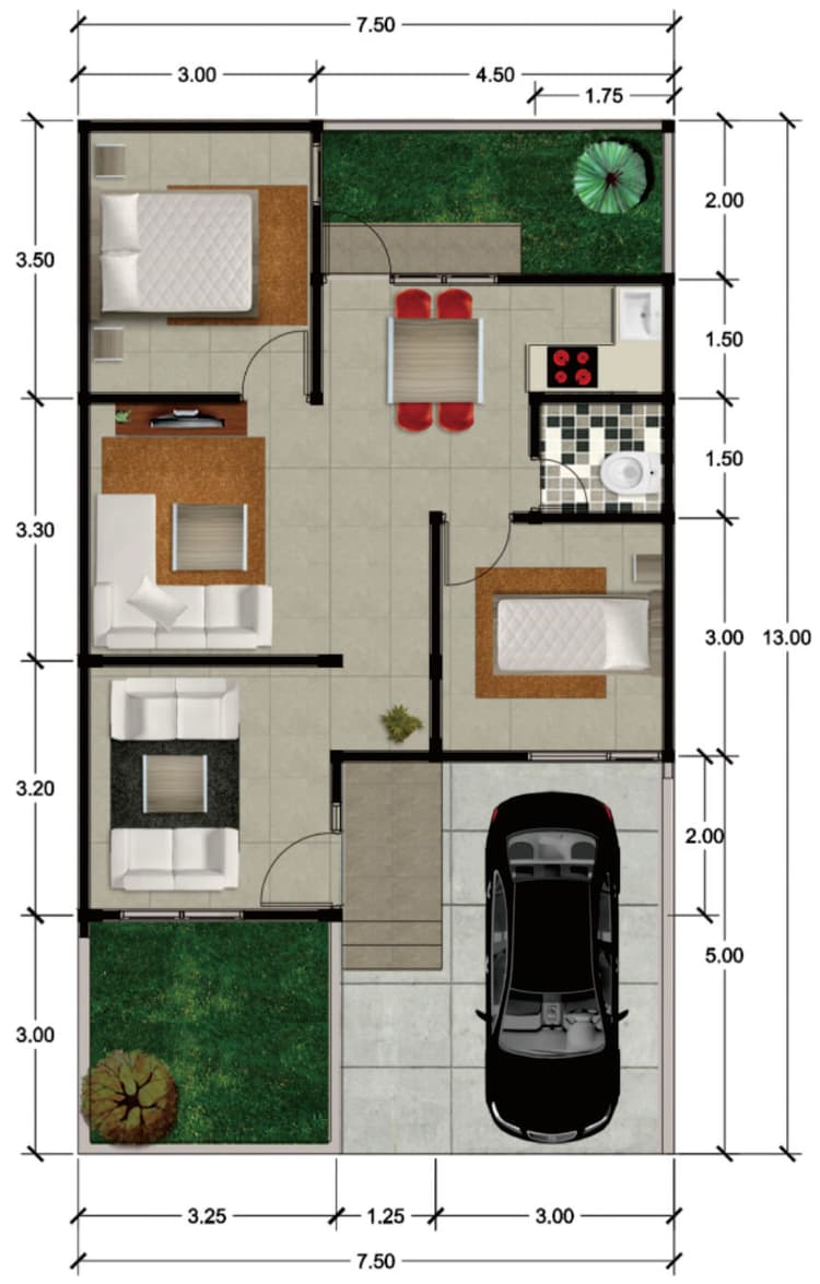 Bonavida Park Tipe 60