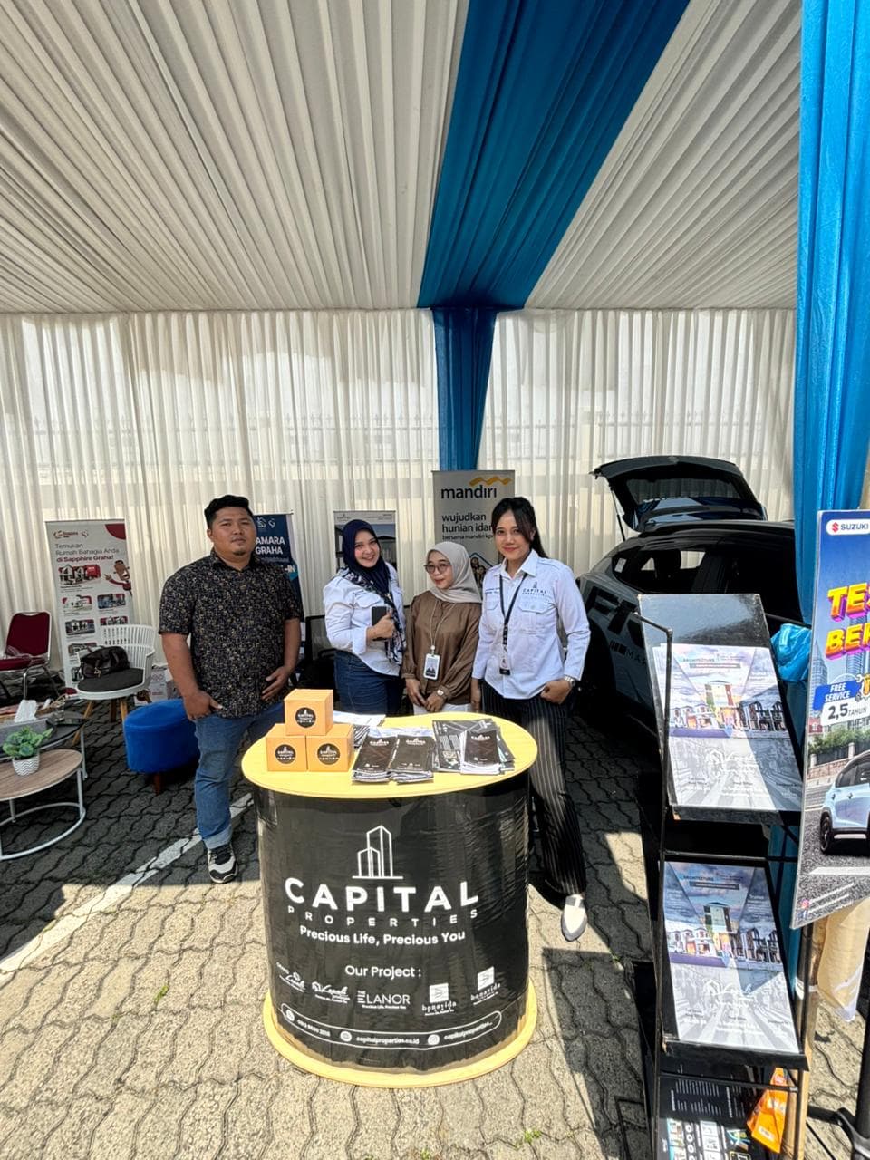 Capital Properties Purwokerto Hadir di Mandiri Auto Fest 2025 dengan Promo Eksklusif Hunian Modern