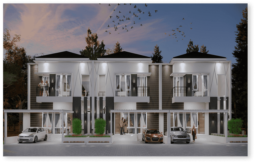 Bonavida Townhouse Tipe 108